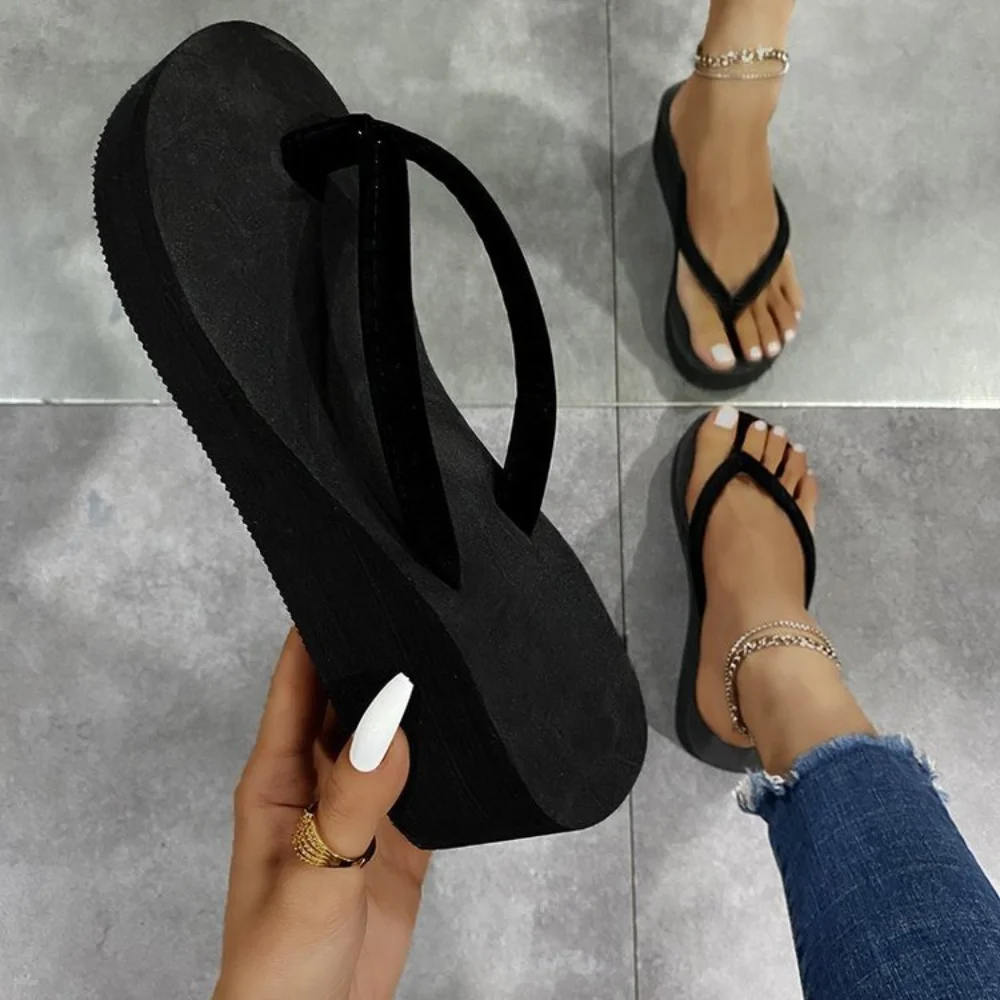 Insole Memory Foam - Sandal Musim Panas Wanita, Sandal Wedges,