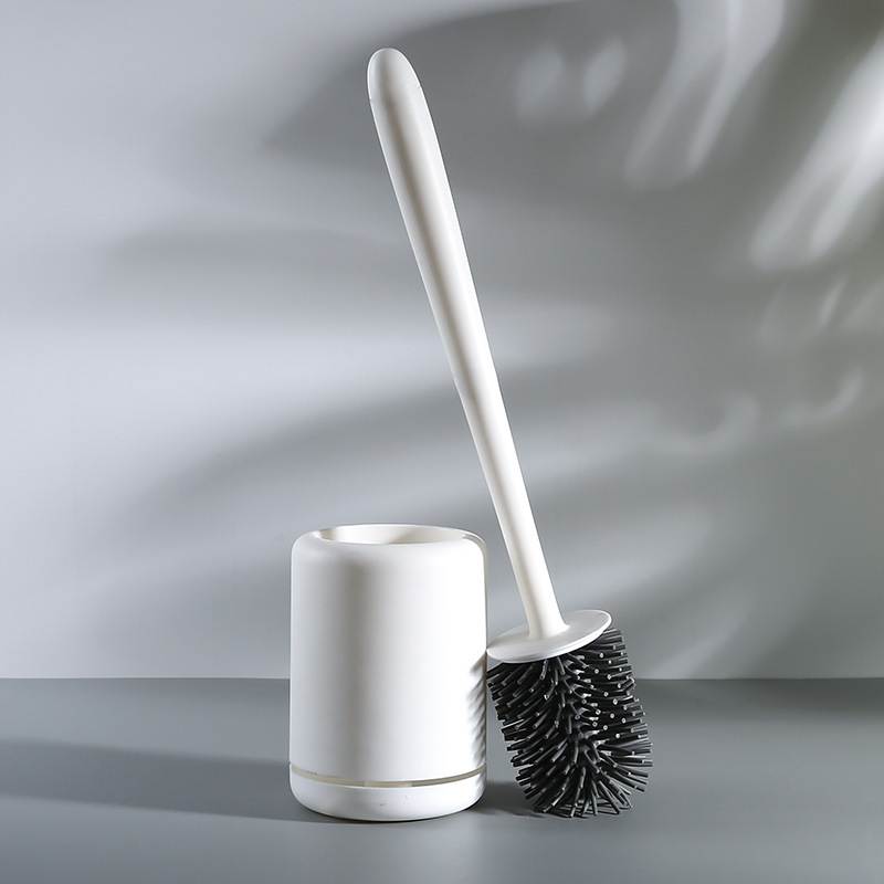 Brush Bristle Set - Set Sikat Toilet dengan Tempat Penyimpanan,