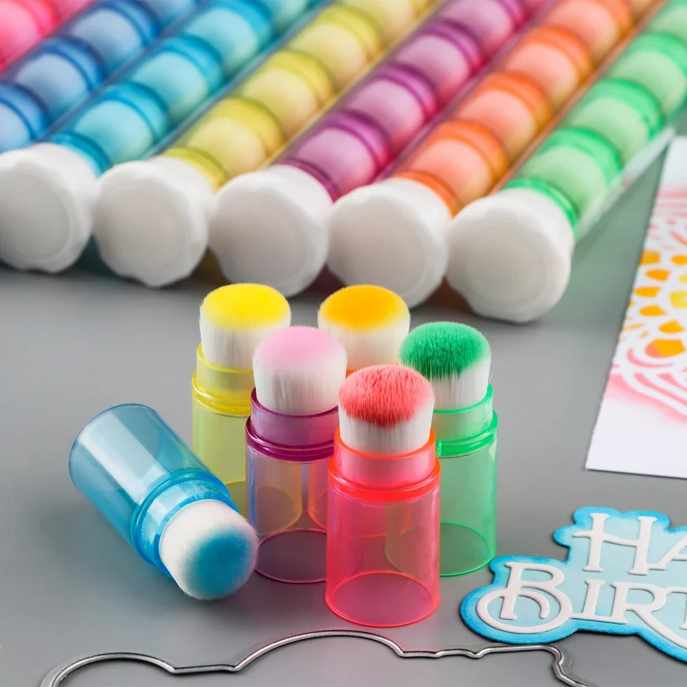 8 buah/set kuas Blender dapat  - Brush Bristle Set ulasan dan harga