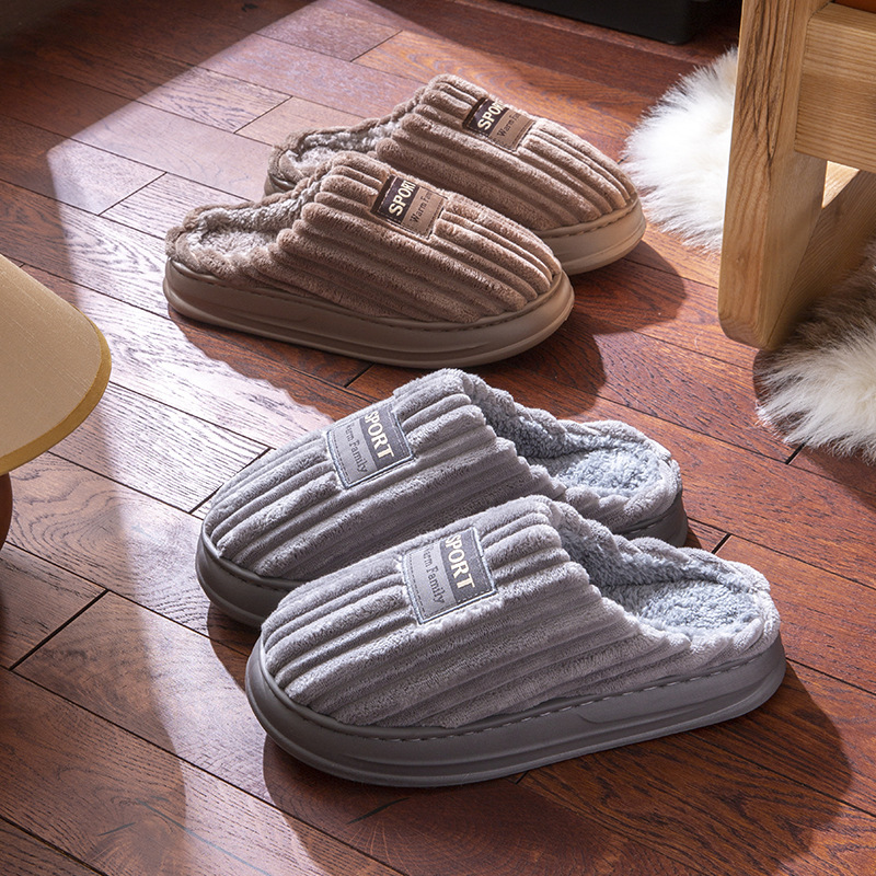 Sandal Pria Bergaris Bahan Sue - Insole Memory Foam ulasan dan harga