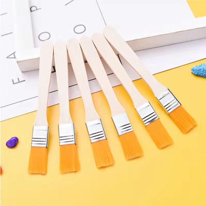 【B】10 Buah Set Kuas Lukis Ramb - Brush Bristle Set ulasan dan harga