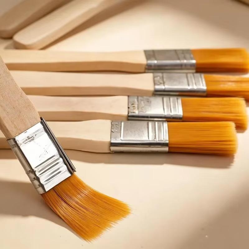 【B】10 Buah Set Kuas Lukis Ramb - Brush Bristle Set ulasan dan harga