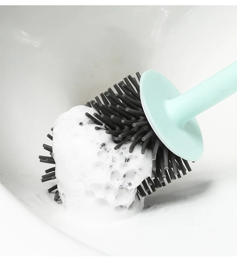 Set Sikat Toilet dengan Tempat - Brush Bristle Set ulasan dan harga